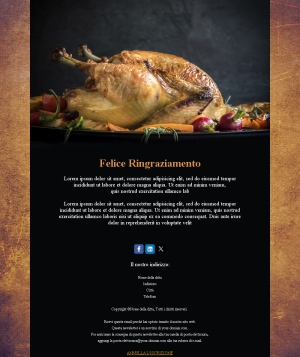 Ringraziamenti Festivi
