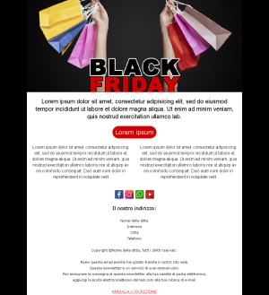 Sconti Speciali Black Friday