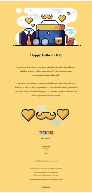 Father’s Day Email Design