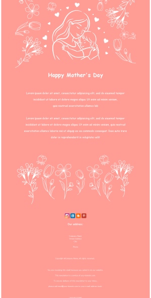 Auguri Mamma Eleganti