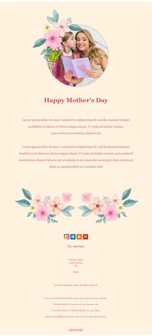 Mother’s Day Greetings