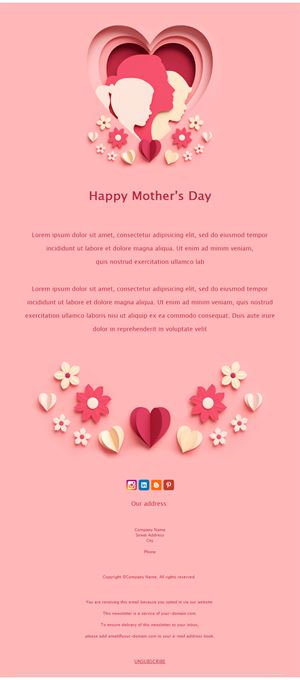 Mother’s Day Email