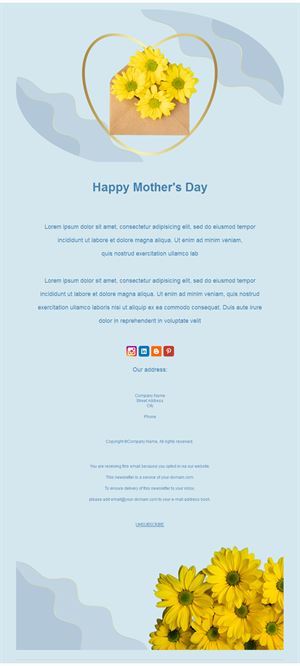 Mother’s Day Email 