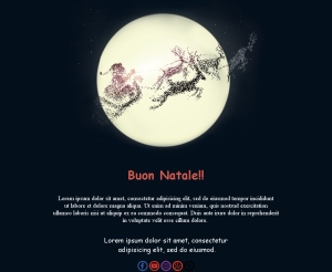 Email Natale Festivo