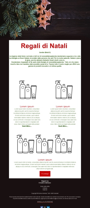 Email Natale Promozioni