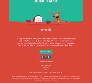Email Natale Aziendale