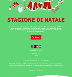 Email Natale Aziendale