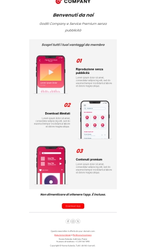 Benvenuto Premium per Nuovi Clienti