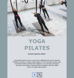 Template Email Pilates Base