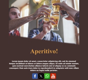 Template Email Bar Pub