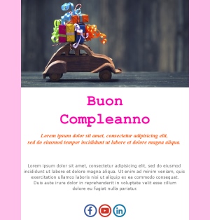 Dì “Buon Compleanno”
