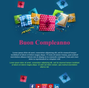 Template Email di Compleanno
