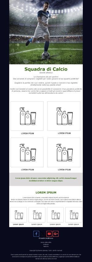 Template Email Offerte Spa	