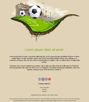 Template Email Promozioni Palestra	