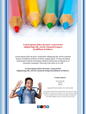 Template Email Notizie Università	