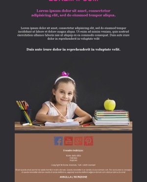 Template Email Notizie Accademiche	