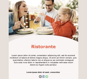 Menu Stagionale Email