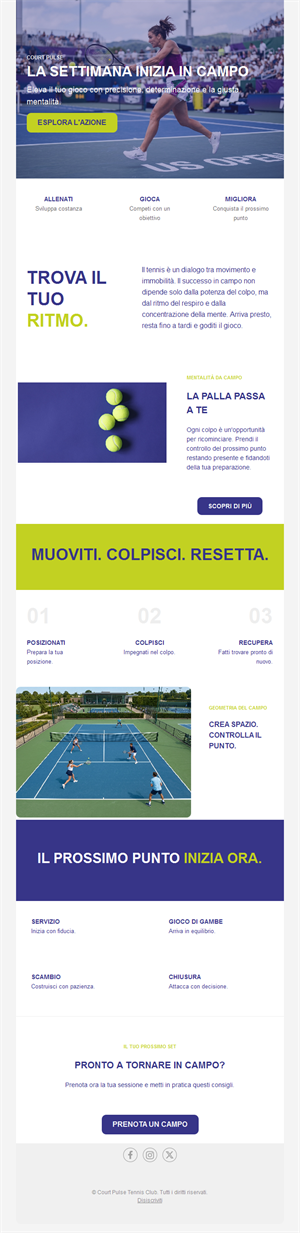 Exciting Tennis Match Templates