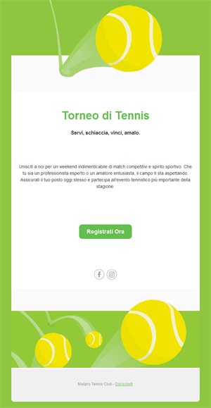 Exciting Tennis Match Templates