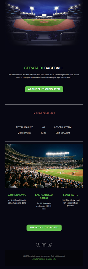 Vibrant Baseball Fan Templates