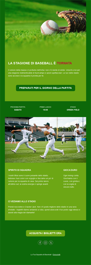 Vibrant Baseball Fan Templates