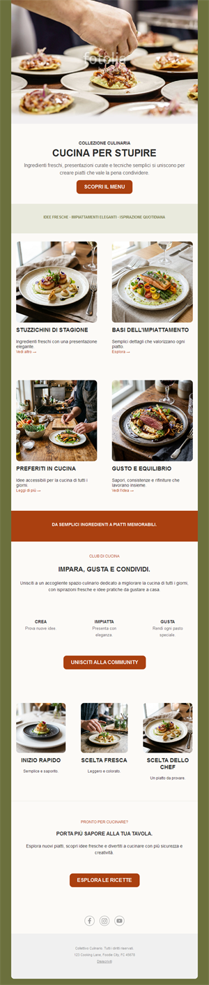 Delicious Cooking Recipe Templates