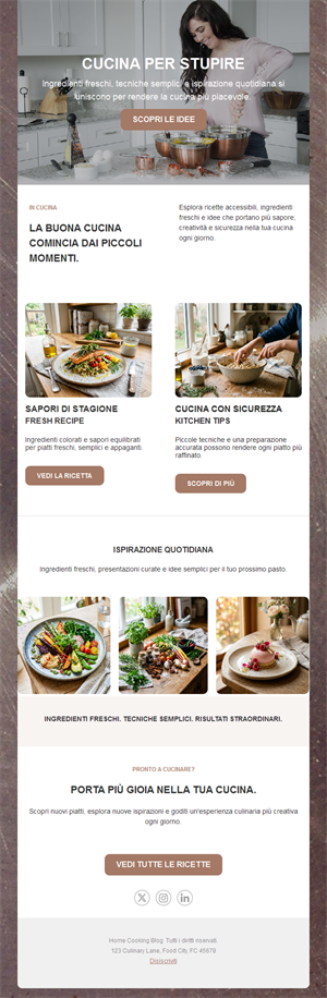 Delicious Cooking Recipe Templates