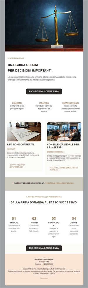 Newsletter di studio di diritto commerciale