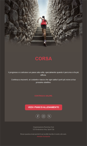 Energizing Running Event Templates