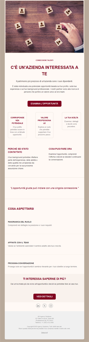 Dynamic HR Recruiting Templates