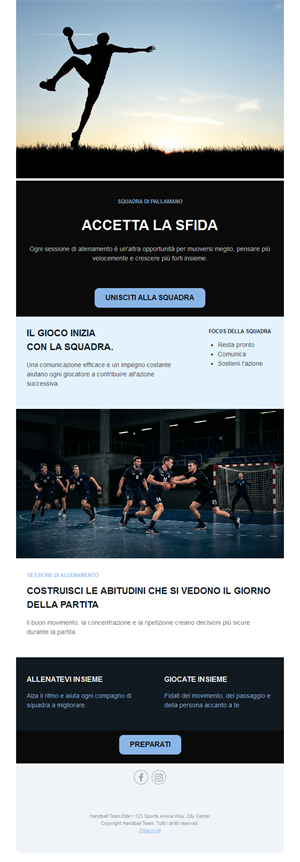 Handball Action