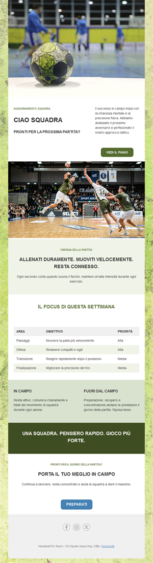 Handball Action