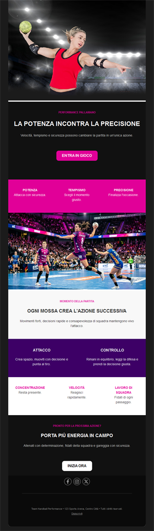 Handball Action