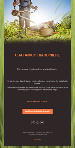 Nature Lovers Emails