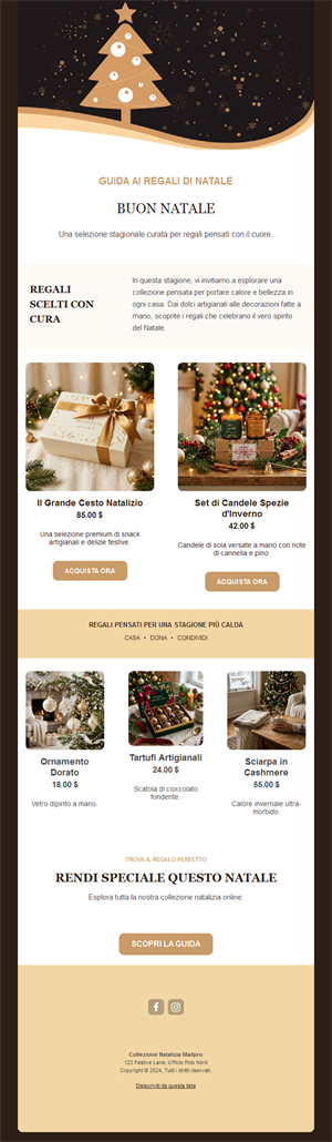 Online Christmas Email