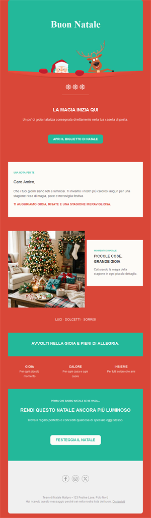 Season's Greetings Email