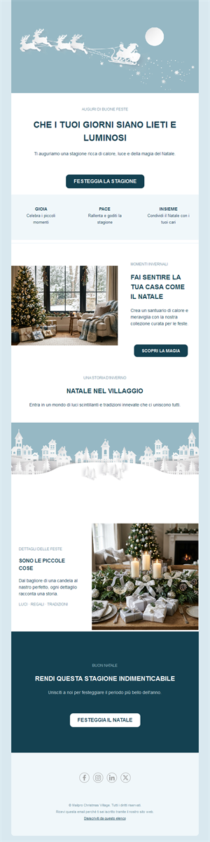 Joyful Holiday Email