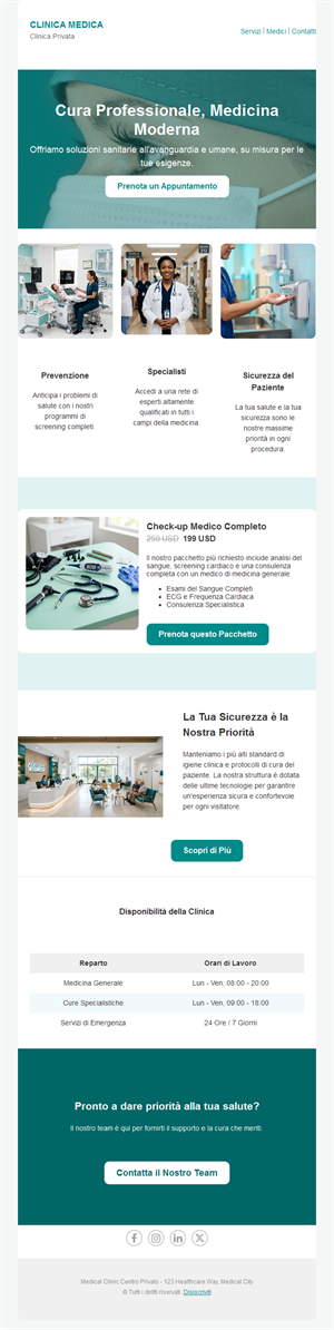 Patient Info Email Layouts