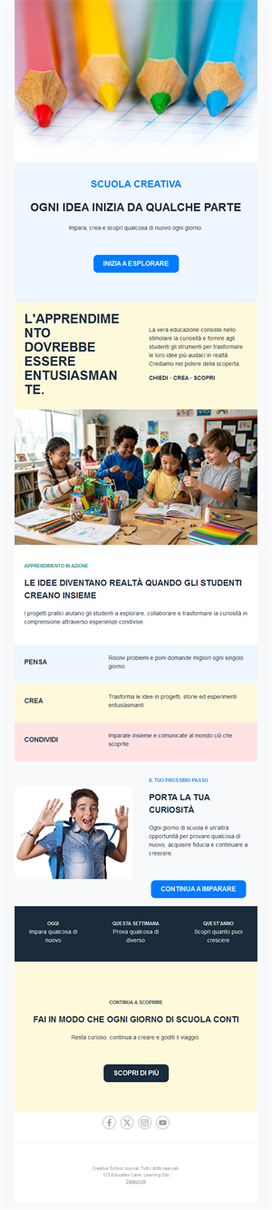 School Communication Emails