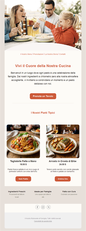 Restaurant Email News