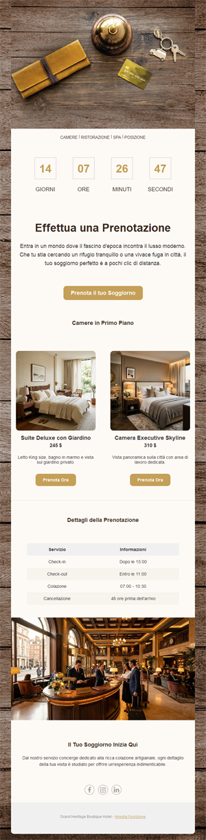 Seasonal Hotel Campaigns